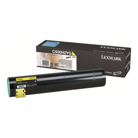 Lexmark - Alta resa - giallo - originale - cartuccia toner LCCP - per Lexmark C935dn, C935dtn, C935dttn, C935hdn