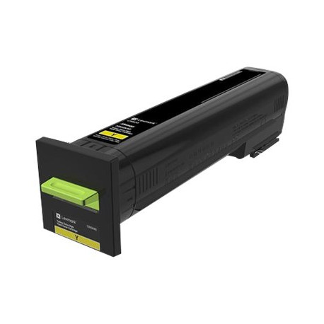 Lexmark - Alta resa - giallo - originale - cartuccia toner LCCP - per Lexmark CS820de, CS820dte, CS820dtfe