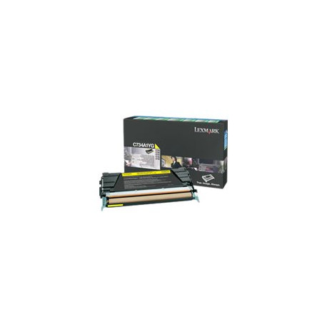 Lexmark - Alta resa - giallo - originale - cartuccia toner LCCP, LRP - per Lexmark C736dn, C736dtn, C736N, X736de, X738de, X738