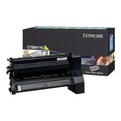 Lexmark - Alta resa - giallo - originale - cartuccia toner LCCP, LRP - per Lexmark C780dn, C780dtn, C780n, C782dn, C782dtn, C78