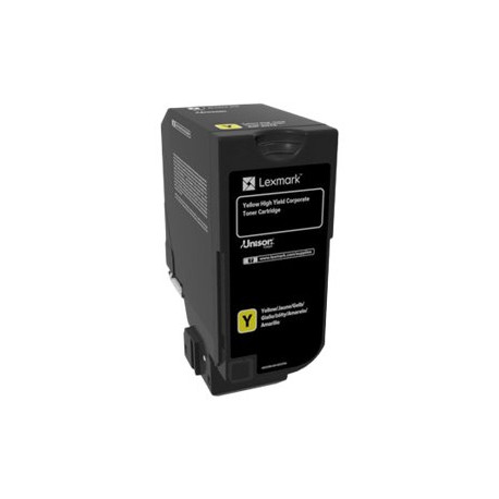 Lexmark - Alta resa - giallo - originale - cartuccia toner LCCP, LRP, Lexmark Corporate - per Lexmark CX725de, CX725dhe, CX725d