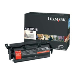 Lexmark - Alta resa - nero - originale - cartuccia toner - per Lexmark X651, X652, X654, X656, X658