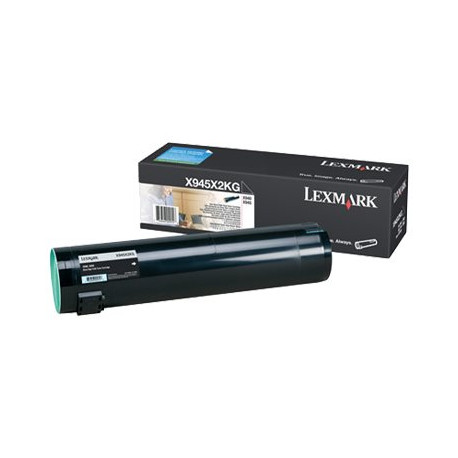 Lexmark - Alta resa - nero - originale - cartuccia toner LCCP - per Lexmark X940e, X940e Page Plus Solution, X945e, X945e Page 