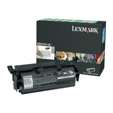 Lexmark - Alta resa - nero - originale - cartuccia toner LRP - per Lexmark X651, X652, X654, X656, X658