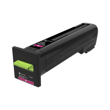 Lexmark - Capacità extra-elevata - magenta - originale - cartuccia toner LCCP, Lexmark Corporate - per Lexmark CS820de, CS820dt