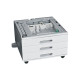 Lexmark - Cassetto carta mobile stampante - 1560 fogli in 3 cassetti - per Lexmark C950, X950, X952, X954, XS950, XS955