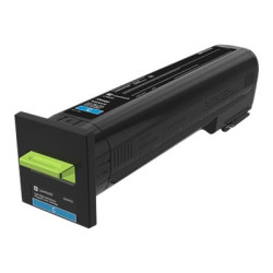 Lexmark - Ciano - originale - cartuccia toner LCCP, Lexmark Corporate - per Lexmark CS820, CX820, CX825, CX860