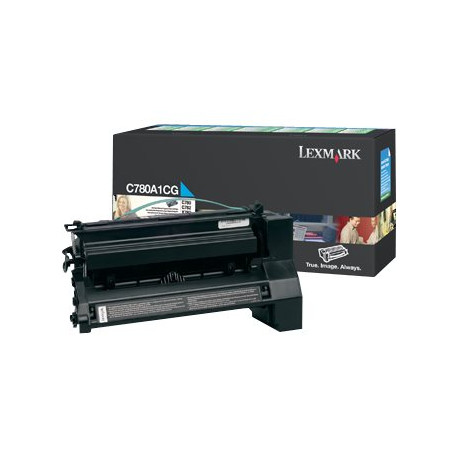 Lexmark - Ciano - originale - cartuccia toner LCCP, LRP - per Lexmark C780dn, C780dtn, C780n, C782dn, C782dtn, C782n, X782e