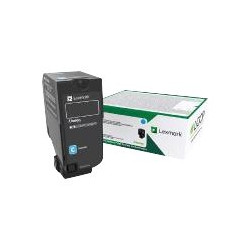 Lexmark - Ciano - originale - cartuccia toner LRP - per Lexmark CS727de, CS728de, CX727de