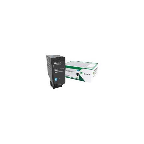 Lexmark - Ciano - originale - cartuccia toner LRP - per Lexmark CS827de, CX827de