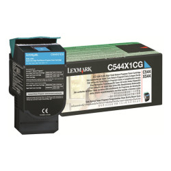 Lexmark - Extra High Yield - ciano - originale - cartuccia toner LCCP, LRP - per Lexmark C544, C546, X544, X546, X548