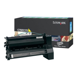 Lexmark - Extra High Yield - giallo - originale - cartuccia toner LCCP, LRP - per Lexmark C782dn, C782dtn, C782n, X782e, X782e 