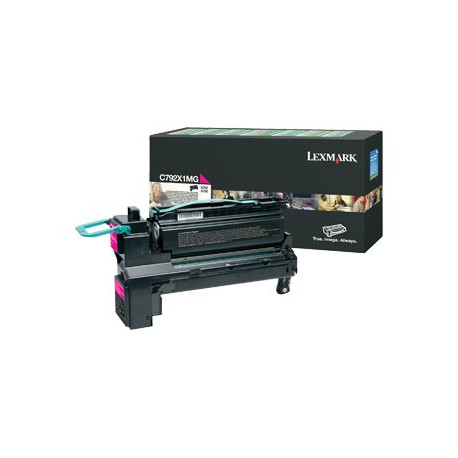 Lexmark - Extra High Yield - magenta - originale - cartuccia toner LCCP, LRP - per Lexmark C792, X792