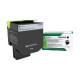 Lexmark - Extra High Yield - nero - originale - cartuccia toner LCCP, LRP - per Lexmark CS517de, CX517de