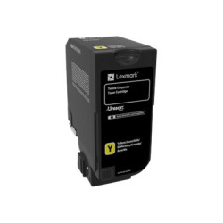 Lexmark - Giallo - originale - cartuccia toner LCCP, Lexmark Corporate - per Lexmark CS720de, CS720dte, CS725de, CS725dte, CX72