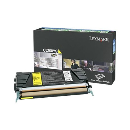 Lexmark - Giallo - originale - cartuccia toner LRP - per Lexmark C520n, C530dn, C530n