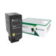 Lexmark - Giallo - originale - cartuccia toner LRP - per Lexmark CS727de, CS728de, CX727de