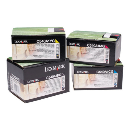 Lexmark - Nero - originale - cartuccia toner LCCP, LRP - per Lexmark C540, C543, C544, C546, X543, X544, X546, X548