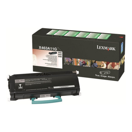 Lexmark - Nero - originale - cartuccia toner LCCP, LRP - per Lexmark X463de, X464de, X466de, X466dte, X466dwe