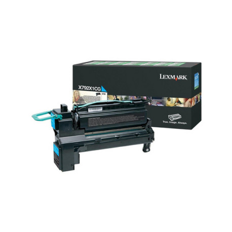 Lexmark - Toner - Ciano - X792X1CG - return program - 20.000 pag