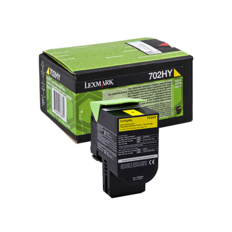 Lexmark - Toner - Giallo - 70C2HY0 - return program - 3.000 pag