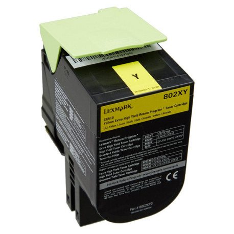 Lexmark - Toner - Giallo - 80C2XY0 - return program - 4.000 pag