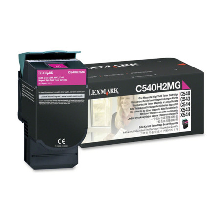 Lexmark - Toner - Magenta - C540H2MG - non return program - 2.000 pag