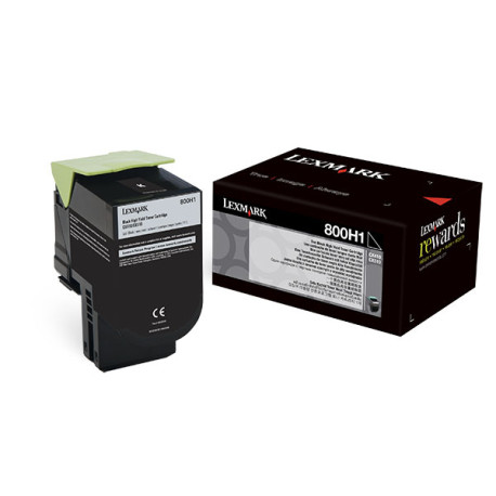 Lexmark - Toner - Nero - 80C0H10 - 4.000 pag