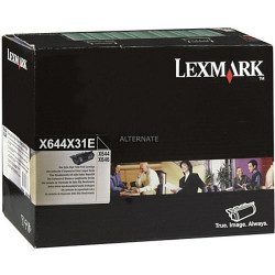 Lexmark - Toner - Nero - X644X31E - return program - 32.000 pag