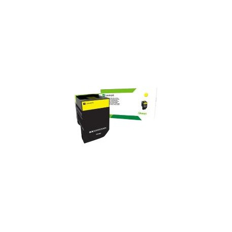 Lexmark 702YE - Giallo - originale - cartuccia toner LCCP, LRP - per Lexmark CS310dn, CS310n, CS410dn, CS410dtn, CS410n, CS510d