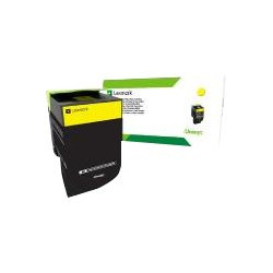 Lexmark 802YE - Giallo - originale - cartuccia toner LCCP, LRP - per Lexmark CX310dn, CX310n, CX410de, CX410dte, CX410e, CX510d