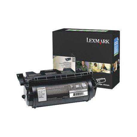 Lexmark for Label Applications - Alta resa - nero - originale - cartuccia toner LRP - per Lexmark T640, T642, T644