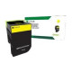 Lexmark X317 - Giallo - originale - cartuccia toner LCCP, LRP - per Lexmark CS317dn, CS417dn, CS517de, CX317dn, CX417de