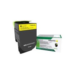 Lexmark X417 - Alta resa - giallo - originale - cartuccia toner LCCP, LRP - per Lexmark CS417dn, CS517de, CX417de