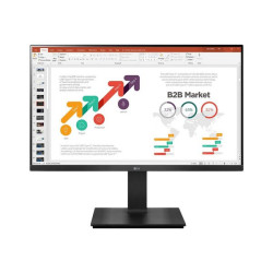 LG 24BP45SP-B - Monitor a LED - 24" (23.8" visualizzabile) - 1920 x 1080 Full HD (1080p) - IPS - 250 cd/m² - 1000:1 - 5 ms - HD