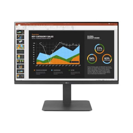 LG 24BR650B-C - Monitor a LED - 24" (23.8" visualizzabile) - 1920 x 1080 Full HD (1080p) - IPS - 250 cd/m² - 1000:1 - 5 ms - HD