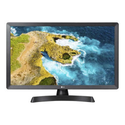 LG 24TQ510S-PZ - Monitor a LED con sintonizzatore TV - Smart - 23.6" - 1366 x 768 HD - 250 cd/m² - 1000:1 - 14 ms - 2xHDMI, RCA