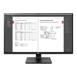 LG 27BN65QP-B - Monitor a LED - 27" - 2560 x 1440 QHD @ 75 Hz - IPS - 350 cd/m² - 1000:1 - HDR10 - 5 ms - 2xHDMI, DisplayPort -