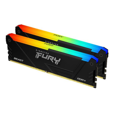 16GB 2666MT/s DDR4 CL16 DIMM (Kit of 2) FURY Beast RGB