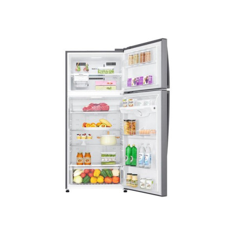 LG GTB744PZHZD - Frigorifero/congelatore - freezer superiore con erogatore ghiaccio WiFi - larghezza: 78 cm - profondità 73 cm 