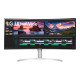 LG UltraWide 38WN95CP-W - Monitor a LED - curvato - 38" - 3840 x 1600 UltraWide QHD+ @ 144 Hz - Nano IPS - 450 cd/m² - 1000:1 -