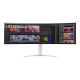 LG UltraWide 49WQ95C-W - Monitor a LED - curvato - 49" - 5120 x 1440 UltraWide Dual QHD @ 144 Hz - Nano IPS - 400 cd/m² - 1000: