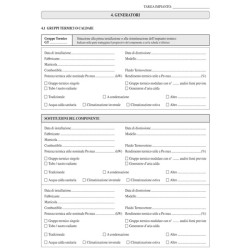 Libretto impianto climatizzazione Lombardia - 297 x 210mm - 48 fogli - Edipro