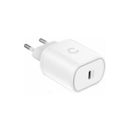 20W USB-C PD Dual Port Wall Charger EU - White