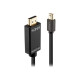 Lindy - Cavo adattatore - Mini DisplayPort maschio a HDMI maschio - 1 m - passivo, supporto 4K