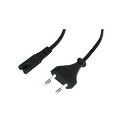 Lindy - Cavo di alimentazione - IEC 60320 C7 a Europlug (M) - 3 m - nero