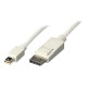 Lindy - Cavo DisplayPort - Mini DisplayPort (M) a DisplayPort (M) - 2 m - bianco