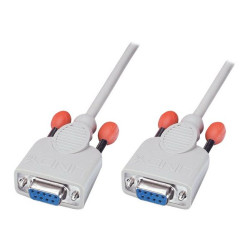 Lindy - Cavo null modem - DB-9 (F) a DB-9 (F) - 2 m - stampato