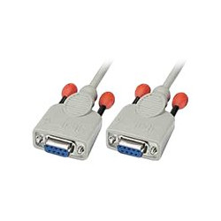 Lindy - Cavo null modem - DB-9 (F) a DB-9 (F) - 3 m