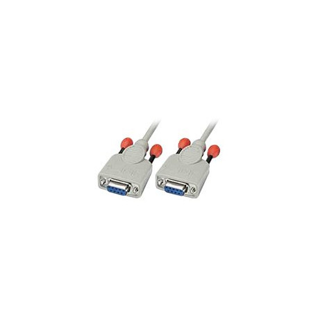 Lindy - Cavo null modem - DB-9 (F) a DB-9 (F) - 3 m